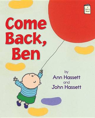 Book cover for Come Back, Ben