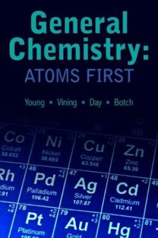 Cover of General Chemistry: Atoms First