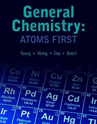Book cover for General Chemistry: Atoms First