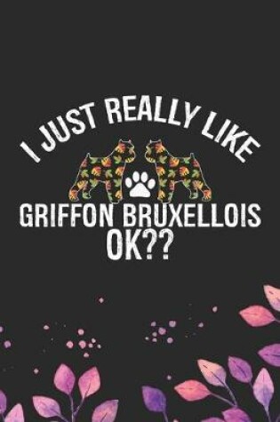 Cover of I Just Really Like Griffon Bruxellois Ok?