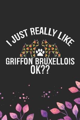 Book cover for I Just Really Like Griffon Bruxellois Ok?