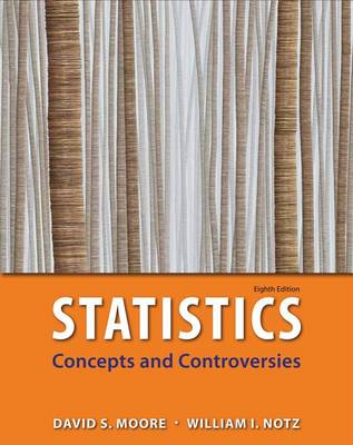 Book cover for Statistics: Concepts & Controversies (Loose Leaf) & Eesee Access Card