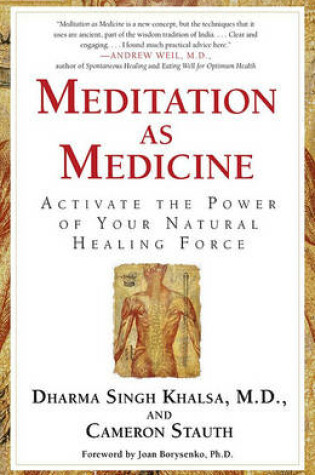 Cover of Meditation As Medicine