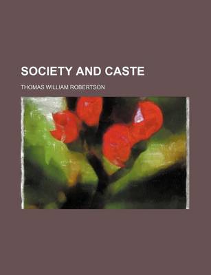 Book cover for Society and Caste