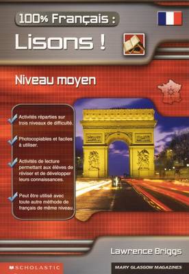 Book cover for 100 % Francais - Lisons ! Niveau moyen / Photocopiable