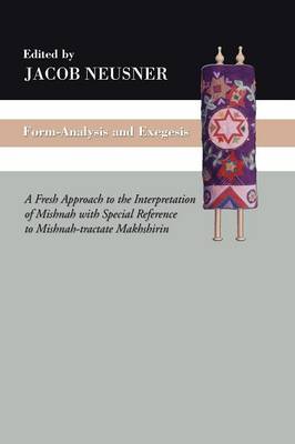 Book cover for Form-Analysis and Exegesis