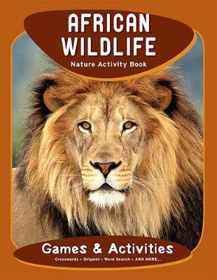 Book cover for African Wildlife Nature Activity Book