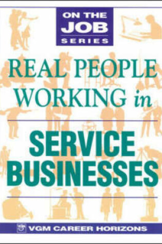 Cover of Real People Working in Service Business