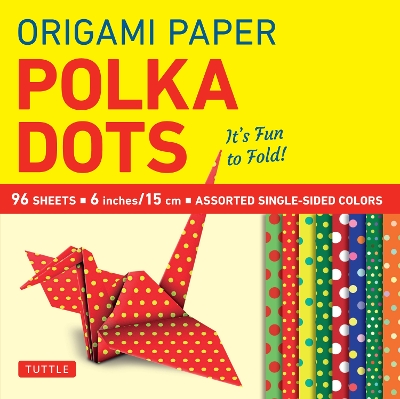 Book cover for Origami Paper Polka Dots