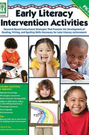 Cover of Early Literacy Intervention Activities, Grades Pk - K