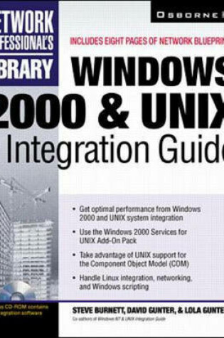 Cover of Windows 2000 and UNIX Integration Guide