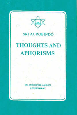 Book cover for Thoughts and Aphorisms