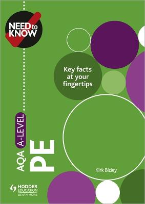 Book cover for Need to Know: AQA A-level PE