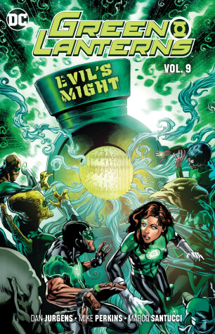 Book cover for Green Lanterns Volume 9