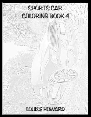 Cover of Sports Car Coloring book 4