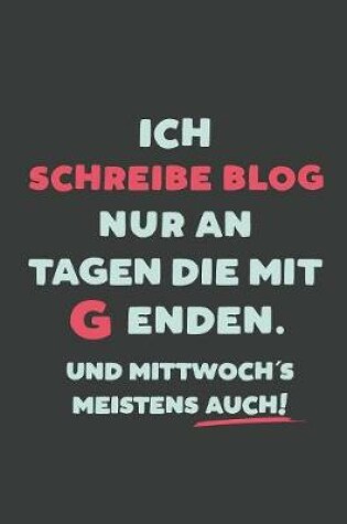 Cover of Ich Schreibe Blog