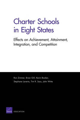 Book cover for Charter Schools in Eight States