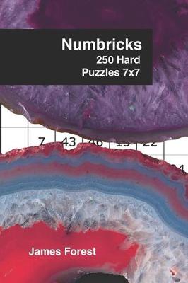 Cover of 250 Numbricks 7x7 hard puzzles