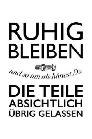 Cover of Restteile Sind Absicht!