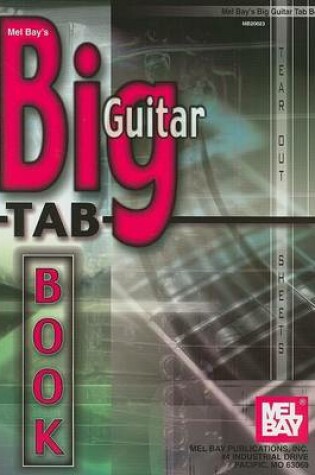 Cover of Mel Bay's Big Guitar Tab Book