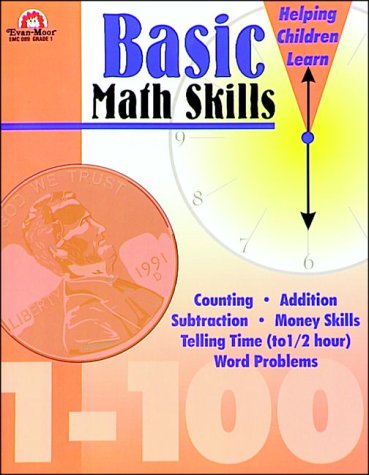 Book cover for Basic Math Skills Grade 1