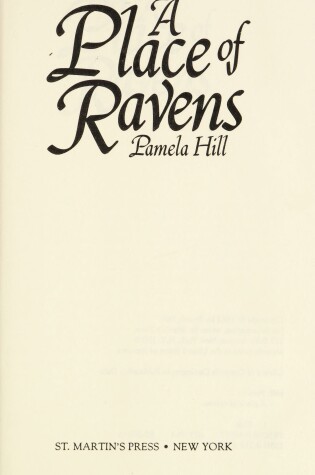 Cover of A Place of Ravens