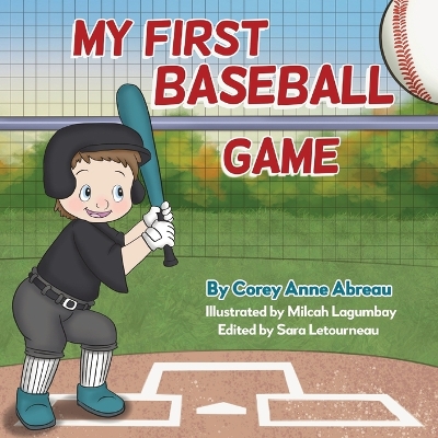 Book cover for My First Baseball Game