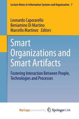 Book cover for Smart Organizations and Smart Artifacts