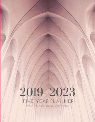 Book cover for 2019-2023 Five Year Planner Jewish Gratitude Monthly Schedule Organizer