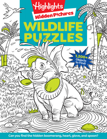 Book cover for Wildlife Puzzles