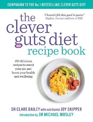 Book cover for The Clever Guts Recipe Book