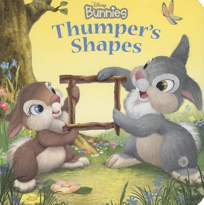Book cover for Disney Bunnies Thumper's Shapes