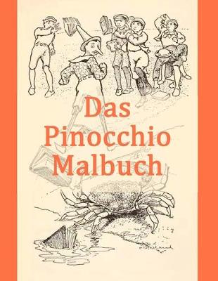 Book cover for Das Pinocchio Malbuch