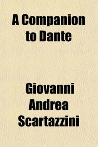 Cover of A Companion to Dante