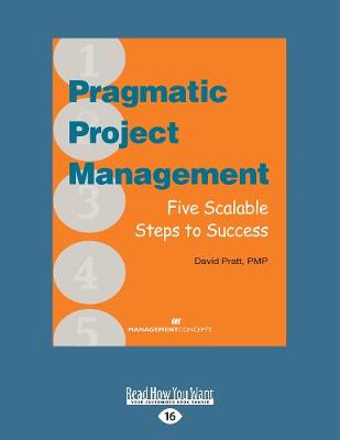 Book cover for Pragmatic Project Management