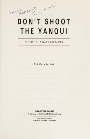 Book cover for Don't Shoot the Yanqui