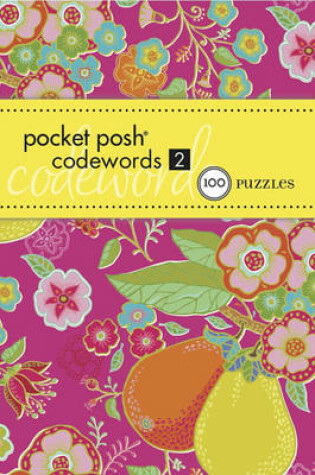 Cover of Pocket Posh Codewords 2