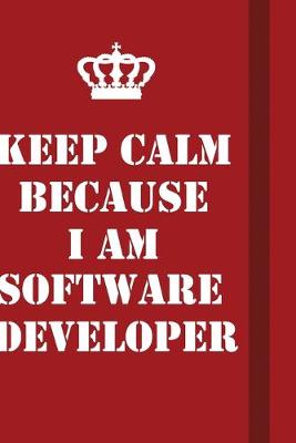 Book cover for Keep Calm Because I Am software developer