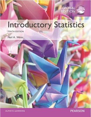 Book cover for Introductory Statistics with MyStatLab, Global Edition