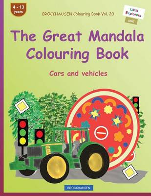 Cover of BROCKHAUSEN Colouring Book Vol. 20 - The Great Mandala Colouring Book