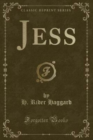 Cover of Jess (Classic Reprint)