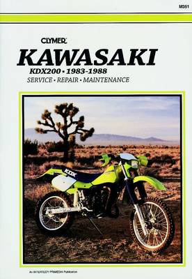 Book cover for Kaw KDX200 83-88