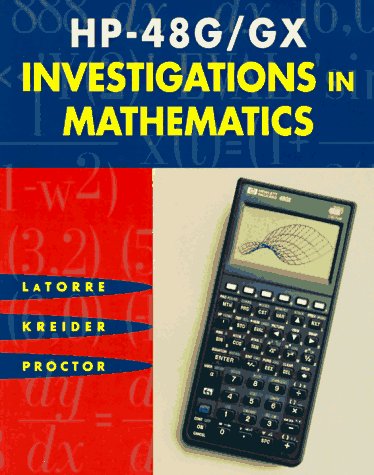 Book cover for Hp-48g/Gx Investigations in Mathematics