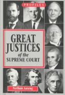 Book cover for Great Justices of the Supreme Court