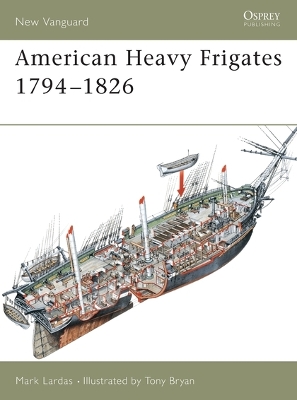 Book cover for American Heavy Frigates 1794-1826