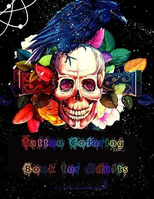 Book cover for Tottoo Coloring book for Adult