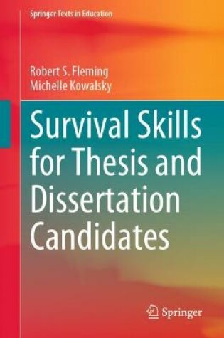 Cover of Survival Skills for Thesis and Dissertation Candidates