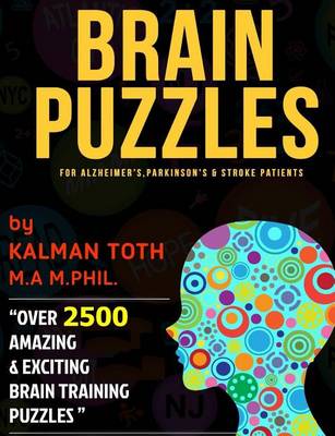 Book cover for Brain Puzzles for Alzheimer's, Parkinson's & Stroke Patients