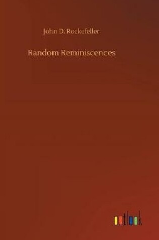 Cover of Random Reminiscences