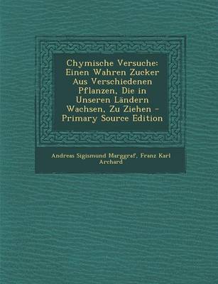 Book cover for Chymische Versuche